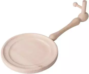 Riess Classic Pfannenknecht Profi Holzbrett mit Stiel 20/24cm (2351-046)