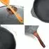 LuxusKollektion Tiefe Pfanne 30cm Granitbeschichtung mit Deckel, Induktion