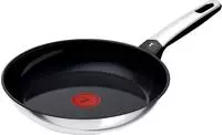 Tefal Bratpfanne "Emotion+" Edelstahl 1 tlg. Premium Edelstahl, Induktion,