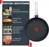 Tefal Emotion+ Bratpfanne 24 cm | Premium-Edelstahl | Antihaft-Keramikversiegelung | Induktion | 2-3 Portionen (E3310404)