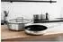 Hanseatic PREMIUM Pfannenset Silber Edelstahl