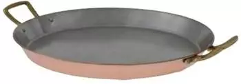 ich-zapfe Paella-Pfanne aus Kupfer, 30cm