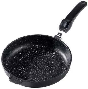 Stoneline Bratpfanne 24cm Kokillenguss, abnehmbarer Griff, Induktion (16317)