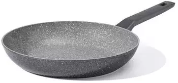LuxusKollektion Bratpfanne 28cm, Keramik, hellgrau, Induktion, antihaft