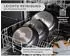 LuxusKollektion Schmorpfanne mit Deckel, 28cm, 4,2l, Induktion, abnehmbarer Griff, backofenfest, schwarz
