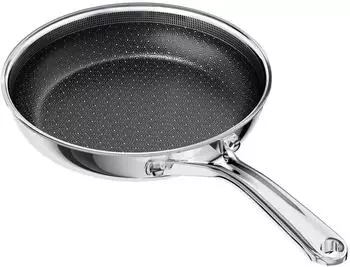 LuxusKollektion Bratpfanne 20cm Edelstahl, Keramik-Antihaftbeschichtung, PFOA-frei
