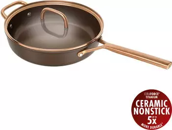 Zwilling Milano Schmorpfanne mit Glasdeckel 28cm
