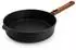 Woll Eco Logic QXR Guss-Hochrandpfanne Induktion mit abnehmbarem Holzgriff 28cm (1728WLCI-Q)