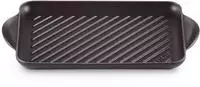 Le Creuset Grillplatte 38x21 cm Classic schwarz