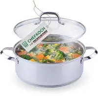 Chefkoch+Fackelmann SERVIERPFANNE Edelstahl