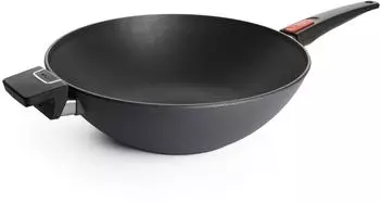 Woll Diamond Lite Gusswok und R&uuml;hrpfanne f&uuml;r Induktion 34cm (11034DPI)