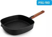 WOLL Bratpfanne "MADE IN GERMANY - Eco Logic QXR Guss-Pfanne viereckig" Aluminiumguss