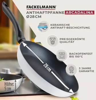 Fackelmann Arcadalina Bratpfanne 28cm (1176014)