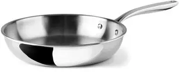 Lacor TriChef Pfanne unbeschichtet, 24cm, Edelstahl 18/10 (60854)
