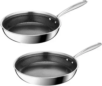 Tefal Master Mesh Keramik-Pfannenset &Oslash; 24/28 cm Silber