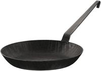 R&Ouml;SLE Bratpfanne schmiedeeisern hoch; 0.002 l, 51.5x28x18 cm (LxBxH); schwarz