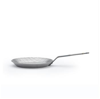 De Buyer Mineral B Element Steakpfanne 24 cm – Universelle Herdkompatibilität für jeden Küchentyp