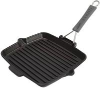 Staub 1003962, Staub Grillpfanne induktion quadratisch 24x24cm schwarz