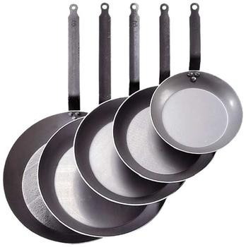 De Buyer Carbone Plus Runde Lyonnaise Bratpfanne 22 cm