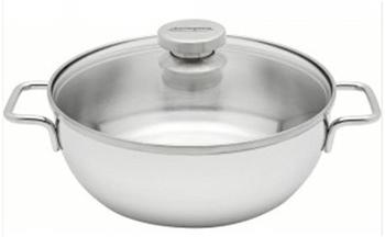 Demeyere Apollo 7 Servierpfanne mit Glassdeckel 28 cm rund
