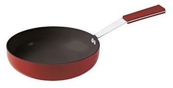 Sambonet S1626 12 OClock Bratpfanne 28 cm, PTFE/Silikon rot