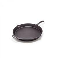 Petromax Grill-feuerpfanne Fp40-t Mit Stiel Ohne F&uuml;&szlig;e Gusseisen Pfanne 4,7 Liter &Oslash;