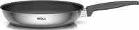 Norbert Woll WOLL Bratpfanne Concept Edelstahl 18/10 Schwarz Silber 24 cm