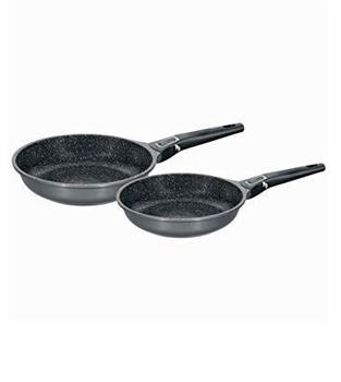 Warimex Stoneline Stoneline Pfannen-Set Imagination PLUS (Set 2-tlg) &Oslash; 28,24cm anthrazit
