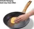 Stoneline Back to Nature Bratpfanne 24 cm Griff in Holzoptik mittel