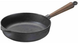 Skeppshult Bratpfanne Walnussholzgriff 25 cm