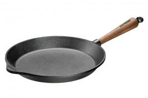 Skeppshult Bratpfanne Handgriff Walnussholz 26 cm