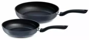 Fissler Cenit Pfannen-Set 28/24 cm 2-teilig schwarz