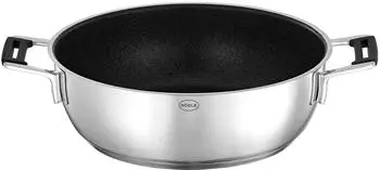 Rösle SILENCE PRO Servierpfanne 28 cm Edelstahl induktionsgeeignet