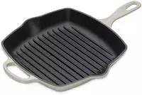 Le Creuset 14259, Le Creuset Grillpfanne quadratisch Signature 26 cm Meringue