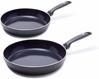 Greenpan - Torino (cc001696-001) 24+28cm Set Schwarz Pfannen-set