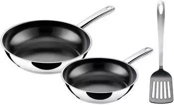 Silit Talis Pfannenset Edelstahl 3-teilig 20+24cm
