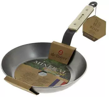 De Buyer Mineral B Bois Eisenpfanne 28 cm – Entdecken Sie die Vielseitigkeit der De Buyer Mineral B Bois Eisenpfanne 28 cm