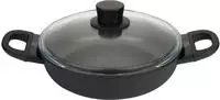 BALLARINI 75002-922-0, Rund, Serving pan, Schwarz, Keravis, Aluminium, Thermo-Punkt