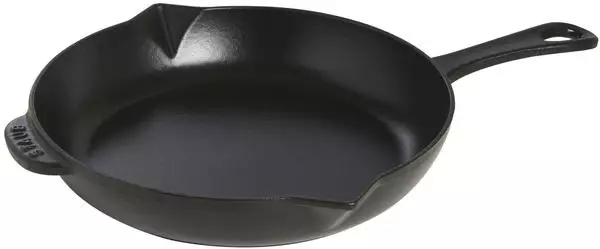 Staub Bratpfanne mit Gusseisengriff 26 cm schwarz