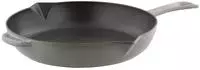 Staub Kochgeschirr Bratpfanne Pfanne rund Graphitgrau 26 cm - Grau