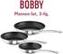 Rohe Bobby Pfannen-Set 3-teilig 20/24/28 cm