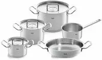 Fissler Topf-Set "ORIGINAL-PROFI COLLECTION Edelstahl-Topfset" je 1 Kochtopf 16/20/24