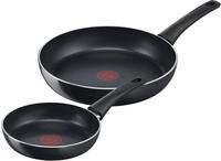 Tefal Pfannen-Set "Generous Cook" Aluminium Set, je 1 Pfanne &Oslash; 20/28 cm, H: 4,5/5