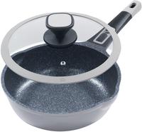 KING Bratpfanne "Moonscape" Aluminiumguss Induktion, abnehmbarer Griff,