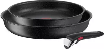 Tefal Ingenio Black Stone Pfannen-Set 3-tlg ( 24-28cm)