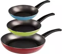 VERY TITAN Pfannen-Set "Very Titan" Aluminium Set, je 1 Pfanne &Oslash; 20/24/28 cm, H: