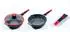 King Click-Grip Aluminiumguss (Set, 3-tlg) rot