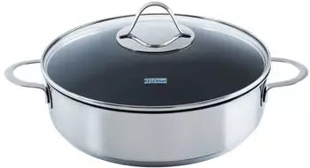 Kelomat Schmorpfanne Perfekt mit Deckel 28 cm