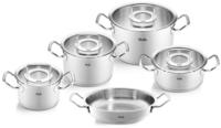 Fissler Topf-Set "Original-Profi Collection" Set, Kochtopf 16/20/24 + Bratentopf 20cm