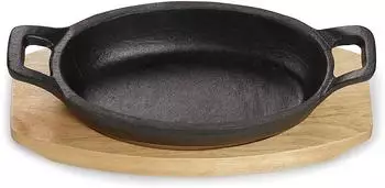 Echtwerk Servierpfanne Gusseisen 14,2 x 8,5 cm Echtwerk Servierpfanne Gusseisen 14,2 x 8,5 cm